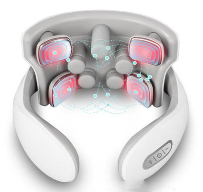 Cordless Neck & Shoulder Massager with Heat - 4 Nodes