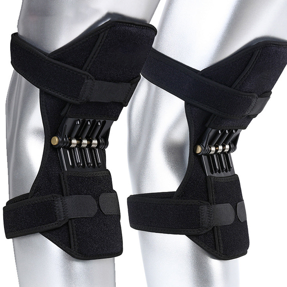 Spring-Loaded Knee Support Pads - Breathable & Non-Slip