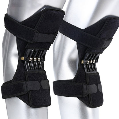 Breathable Non-slip Lift Joint Support Knee Pads Powerful Rebound Spring Force Knee Booster